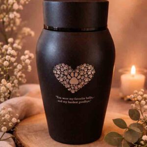 Pfotenherz – Erinnerungsurne